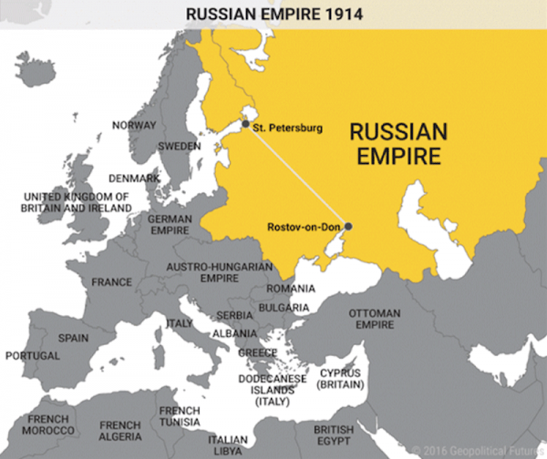 карта российской империи 
