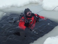 Дайверы погрузятся под лед Белого моря за рекордом