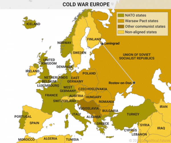Европа во время холодной войны 