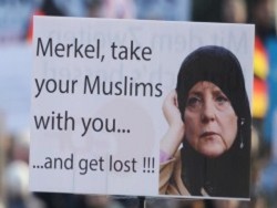 В Германии прошли протесты против "исламизации Европы"