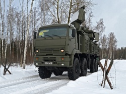 Военные получили модернизированный зенитный комплекс "Панцирь-С2"
