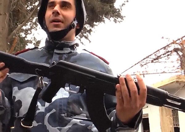 Спецназ МВД Сирии опробовал на передовой новые АК-104