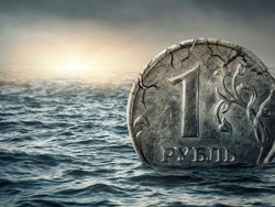 Санкционная удавка: рубль падает на дно