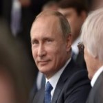 Путин пожал руку Льюису Хэмилтону