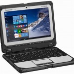 Лэптоп Panasonic Toughbook 20 надежно защищен от вредных факторов