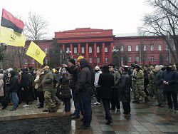 ПС проводит в Киеве акцию в поддержку политзаключенных