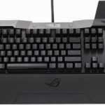 В клавиатуру ASUS ROG Horus GK2000 встроена подставка под смартфон