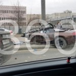 Боец MMA Борода прокомментировал аварию с его Lamborghini