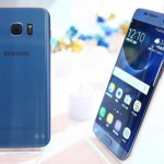 Как выглядит Samsung Galaxy S7 Edge в синем цвете корпуса?