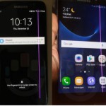 На экранах смартфонов Samsung Galaxy S7 edge появилась розовая полоса