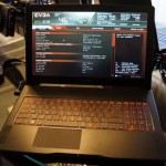 Экран ноутбука EVGA SC15 Gaming Laptop обновляется 120 раз в секунду