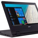 Ноутбук Acer TravelMate Spin B1 работает на Windows 10 S