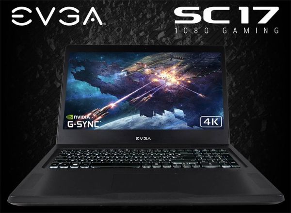 Игровой ноутбук EVGA SC17 1080 стоит $3000