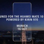 Фаблет Huawei Mate 10 покажут в середине октября в Германии