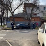 В Краснодаре столкнулись Porsche и Honda